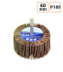 Disque de finition à feuilles abrasives 60 mm P100