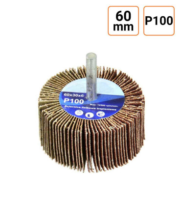 Disque de finition à feuilles abrasives 60 mm P100