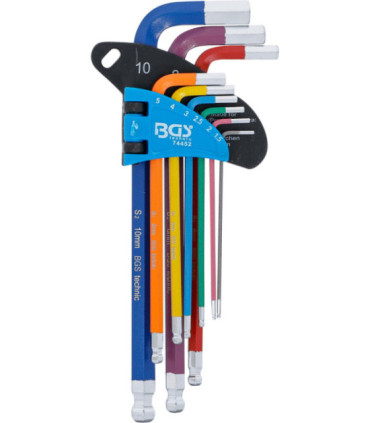  9 clés allen multicolore 1