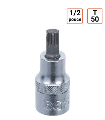 Douille à embouts 1/2 pouce Torx T50