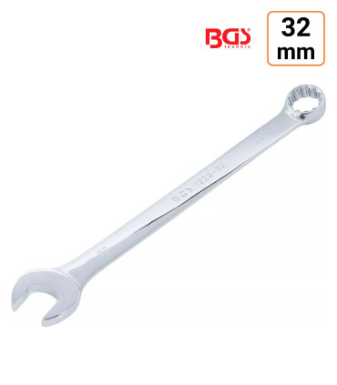 Clé mixte 32 mm extra longue haute qualité