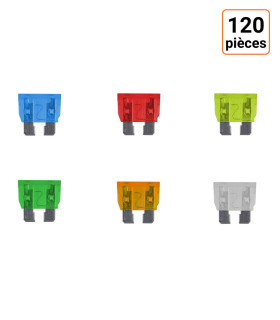 Lot de 120 fusibles MINI