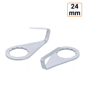 Lame pour couteaux de dépose pare brise 24 mm - vendue par 2 ex.
