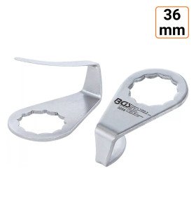 Lame pour couteaux de dépose pare brise 36 mm - vendue par 2 ex.