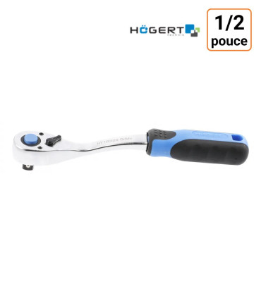 Cliquet réversible coudé 1/2 pouce