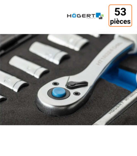 Coffret à cliquet 1/4 et tournevis