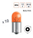 Ampoule RY10W 12V tube Culot BAU15S - boite de 10 ex.