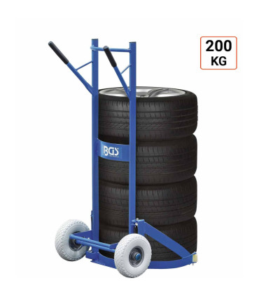Chariot Diable à pneus 200 kg