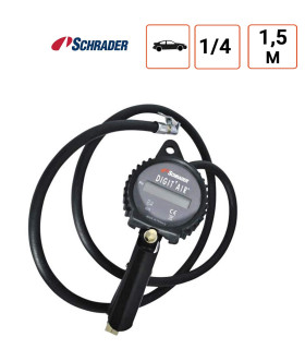 Gonfleur Schrader Digit'Air VL 1,50 mètre