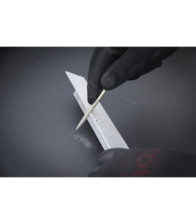  Jeu de 10 limes diamantées droites 140 x 3 mm - 8