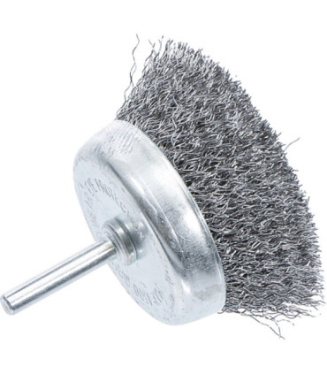  Brosse ronde réception de goupille 6 mm diam 75 mm - 5