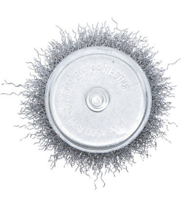  Brosse ronde réception de goupille 6 mm diam 75 mm - 6