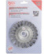  Brosse plate brosse ronde tressée diam 115 mm - 3