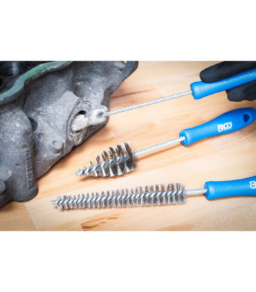  Jeu de 3 brosses de nettoyage d’injecteur diesel - 3