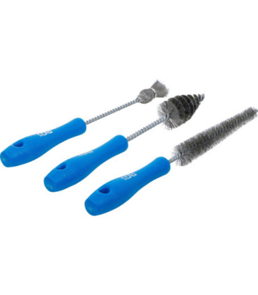  Jeu de 3 brosses de nettoyage d’injecteur diesel - 4