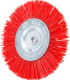  Brosse plate nylon 100 mm tige 6 mm - 3