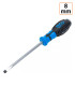 Tournevis plat 8 mm avec longueur de la lame 150 mm