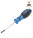 Tournevis plat 4 mm avec longueur de la lame 80 mm