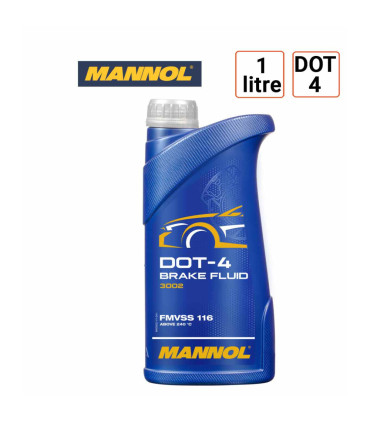Liquide freins Mannol DOT 4 en 1 litre