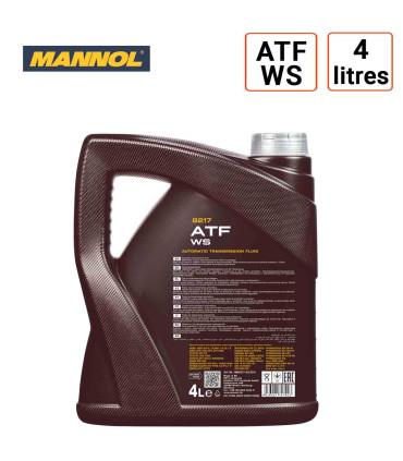 Huile Mannol ATF-WS pour boite de vitesses automatique 5L