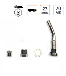 Valve Poids Lourds type ALCOA angle 27° 70MS démontée