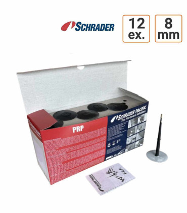 Chevilles Champignon PRP Schrader 8 mm - par 12 ex.