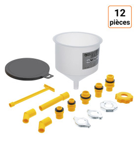 Jeu d’entonnoirs de remplissage – 12 pièces