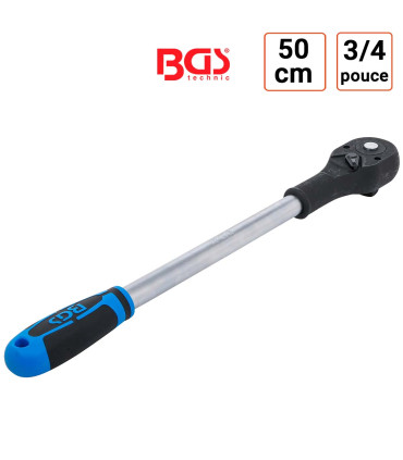Cliquet réversible 3/4 de pouce 50 cm