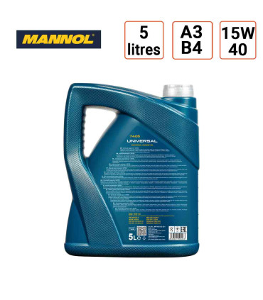 verso Huile moteur Mannol Universal 15W40
