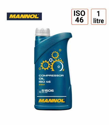 Huile Mannol pour compresseur à vis Grade 46