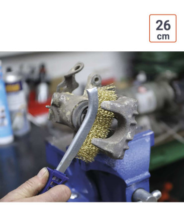 Brosse metallique en fil laiton