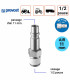 Embout Prevost profil IRP 11mm en 1/2 pouce