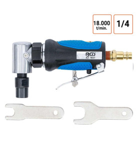 Meuleuse pneumatique coudée 90 degrés extra courte