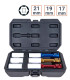 Coffret Douilles à choc 1/2 Extra Longues 150 mm 17 19 21 mm avec protection de rechange