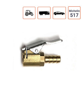Embout raccord de Gonflage VL et VU type Michelin 517