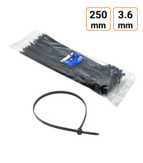 Rilsan Noir en 250x3.6mm par 50ex.