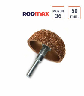 Rape cloche CUIVRE diamètre 50 mm grain MOYEN 36