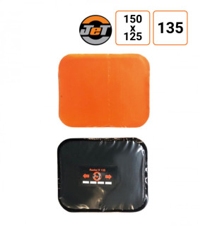 Emplâtre radial SR135 en 150x125 mm JET par 10 ex.