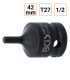 Douille à choc Torx T27 1/2" pouce longueur 42 mm
