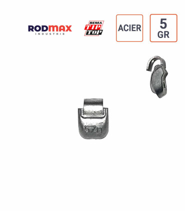 Masses ACIER de 5 gr.  boite de 100 ex. RODMAX