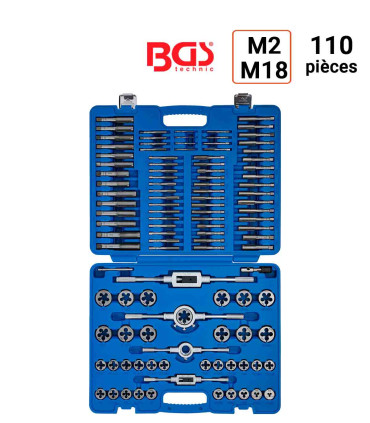 Coffret de tarauds M2 à M18