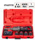 Clé à Chocs PL INVENTO Electro portative 4000 NM coffret + 4 batteries 8 AH