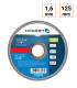 10 Disques à tronçonner en 125x1,6x22,23