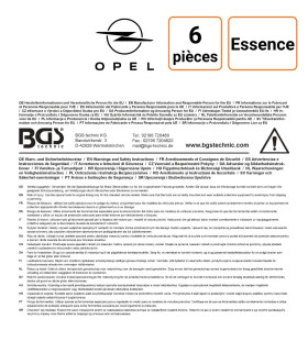 Coffret de calage de distribution 6 pièces