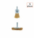 Lot de 5 brosses métalliques en fil de laiton