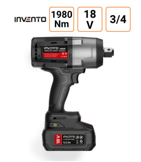 Clé à Chocs INVENTO 3/4 pouce 18V et 1980 Nm Electro