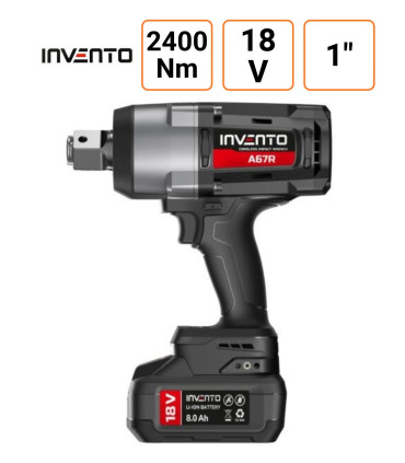 Clé à Chocs INVENTO 1 pouce 18V et 2400Nm Electro-portative