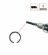 Circlips jonc pour nez de clé à chocs Poids Lourds