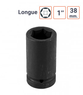 Douille à chocs en 1 Pouce 38 mm - Longue