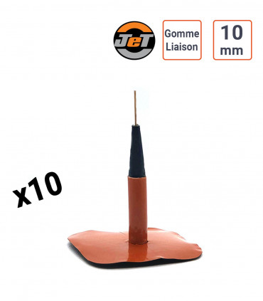 Chevilles réparation 10mm + gomme de liaison JET par 10 ex.